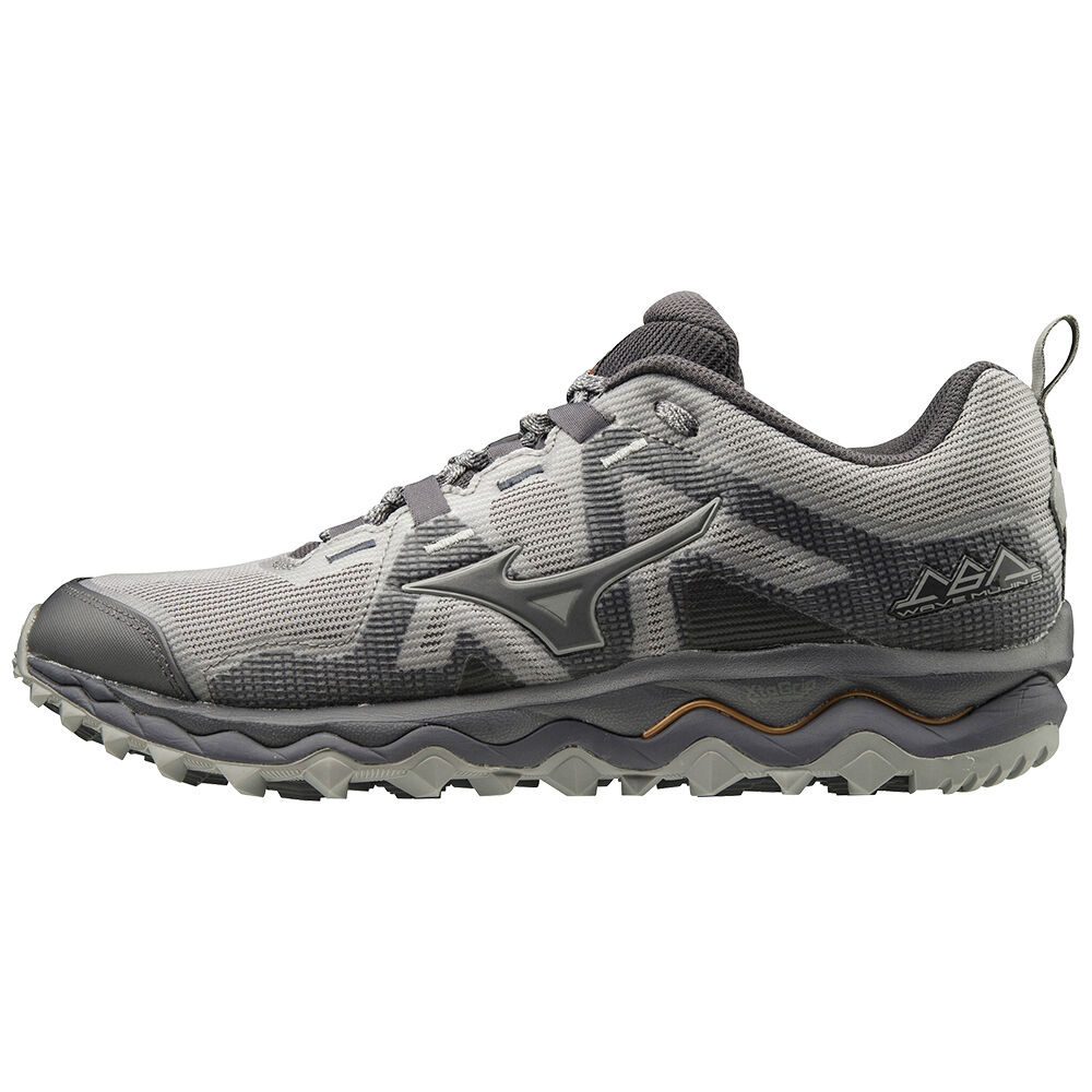 Mizuno WAVE MUJIN 6 Férfi Terepfutó Cipő Szürke YMD642537